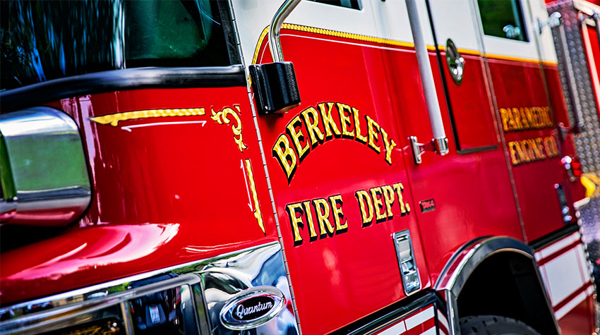 Berkeley Fire engine