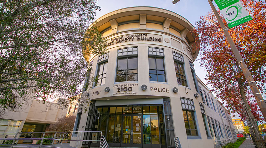 Berkeley Public Safety building during the day