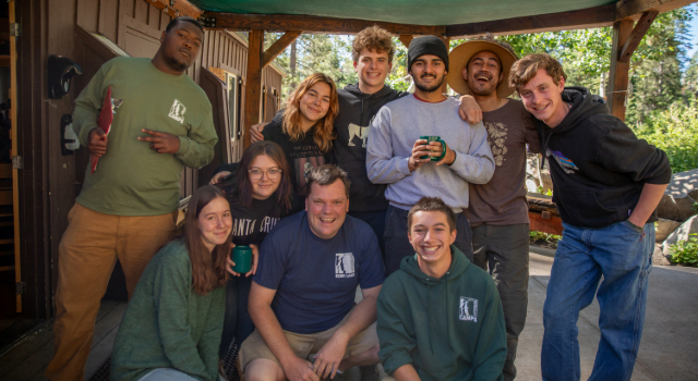Group Photo of Echo Lake Camp Staff 