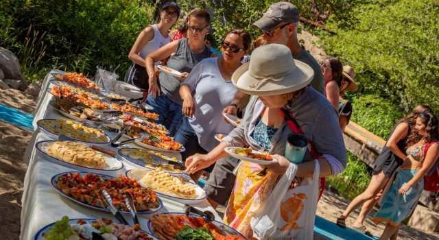 Participants enjoying Adult social at 50 and Better Camp