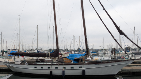 Herreshoff Schooner Wood Boat