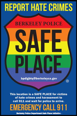 Berkeley PD Safe Space logo
