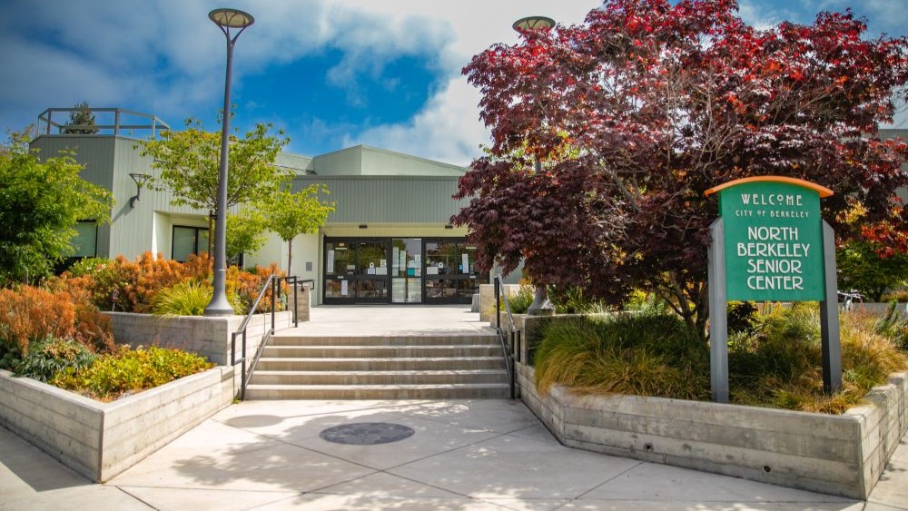 Entryway for North Berkeley Senior Center