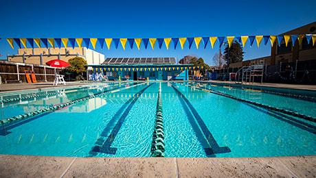 Outdoor swimming pool