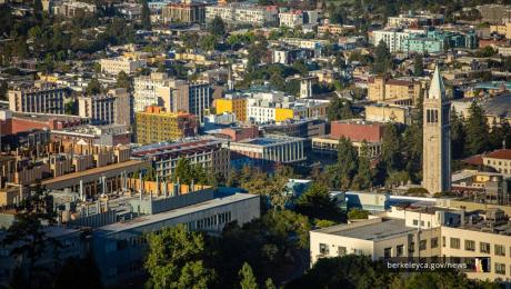 Panoramic view of the UC Berkeley campus