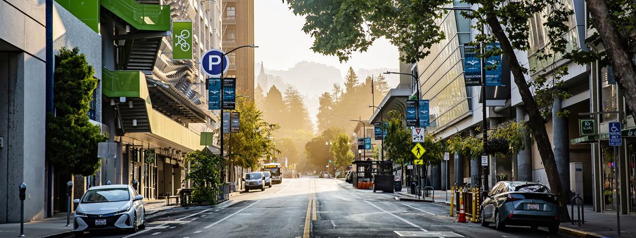 Center Street in downtown Berkeley