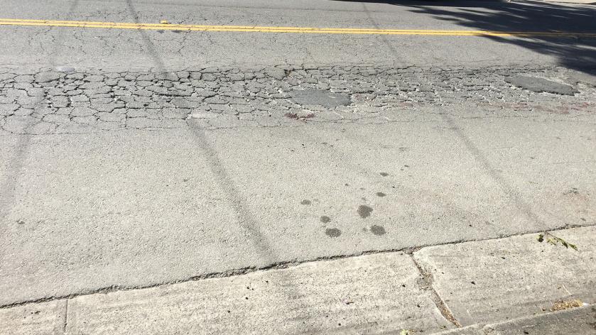 Street in need of repair