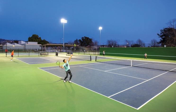 San Pablo Park tennis courts