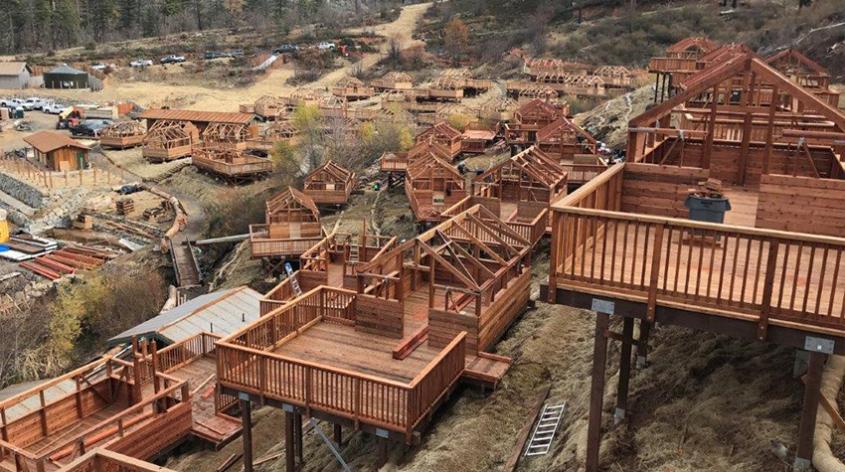 Tuolumne Camp Tent Cabins in-progess