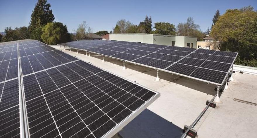 North Berkeley senior center solar panels