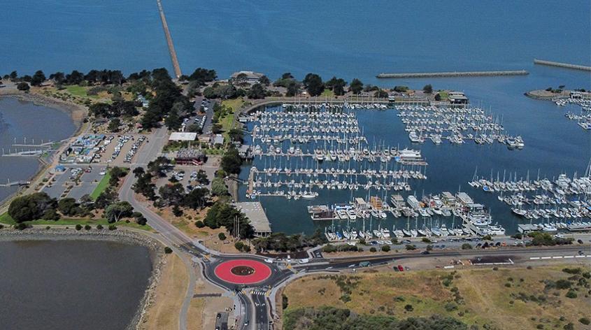 Waterfront Overhead View