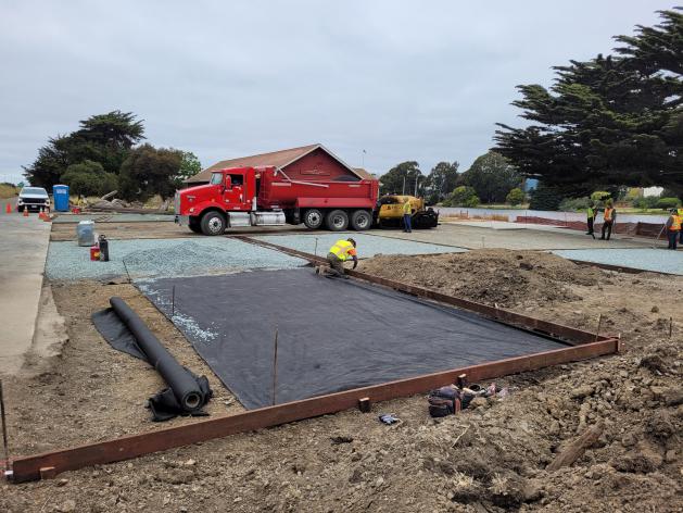 Paddling and Rowing Club Parking Lot (In progress) 2