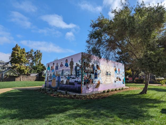Ohlone Park Mural After