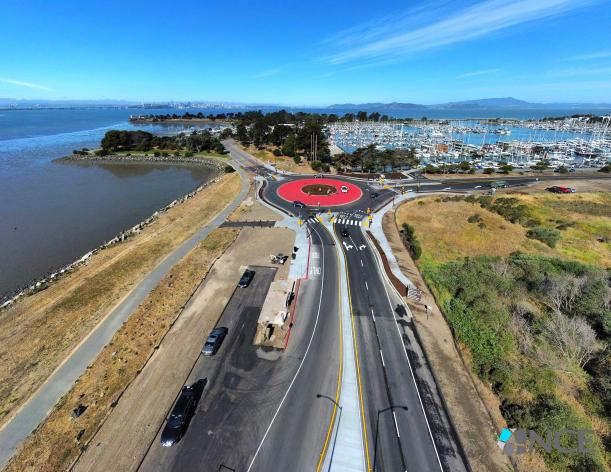 Berkeley Marina University Roundabout