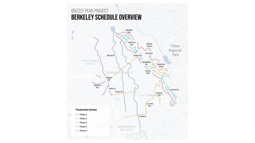 Grizzly Peak Treatment Phase Map