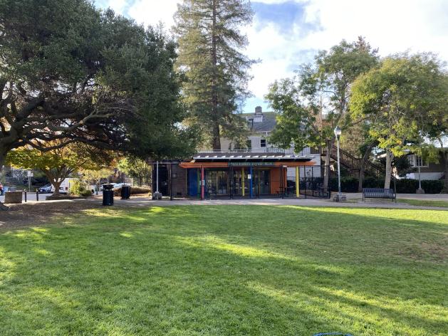 Photo of old Willard Clubhouse and Restroom at Willard Park