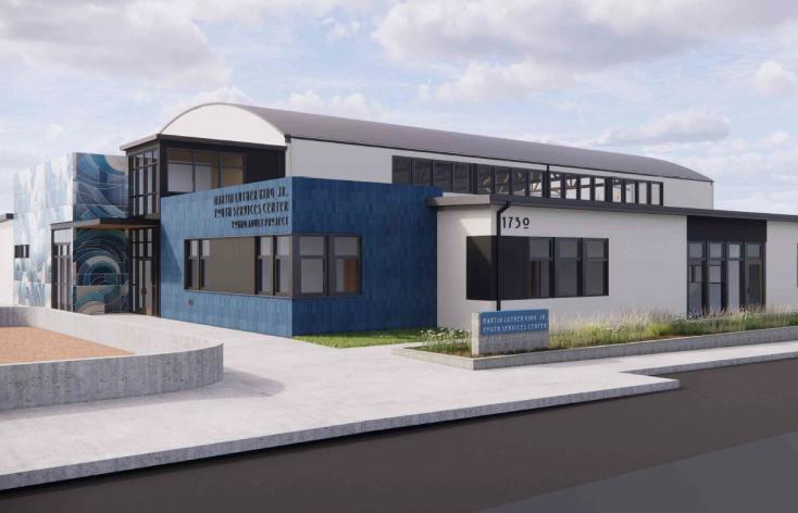 Martin Luther King Jr. Youth Services Center Rendering