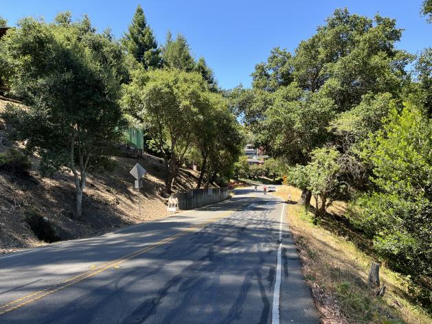 Site location at Wildcat Canyon Rd