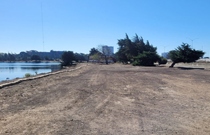 Aquatic Park after sediment was removed