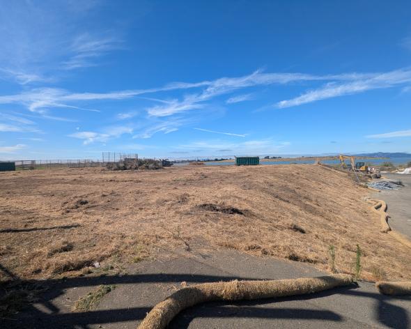 Tom Bates Sports Field before construction